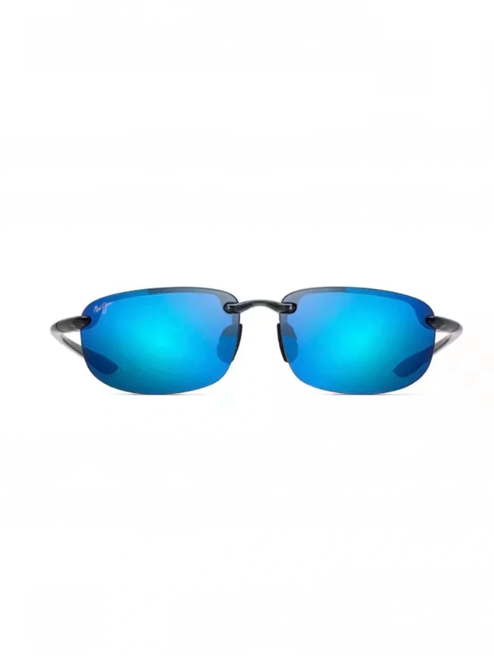 Maui Jim Rimless Sunglasses with Blue Mirror Lenses